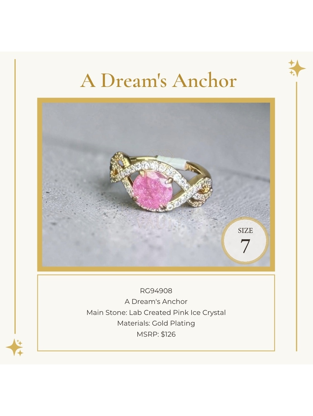 A Dream's Anchor - Size 7 - OG